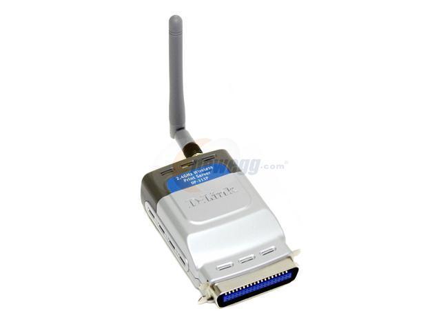 1-Centronics Port 11 Mbps 802.11b D-Link DP-311P Wireless Print Server 