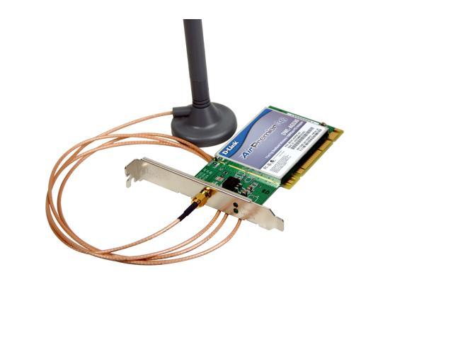 D-Link DWL-AG530 Wireless Adapter IEEE 802.11a/b/g 32-bit PCI Up to 108Mbps Wireless Data Rates