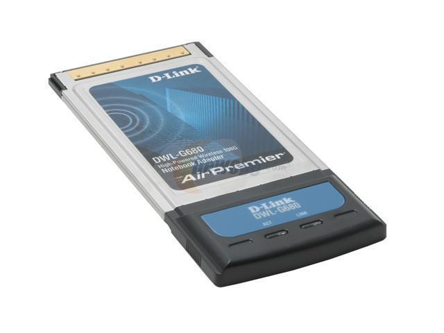 D-Link DWL-G680 High-Powered Wireless 108G Notebook Adapter