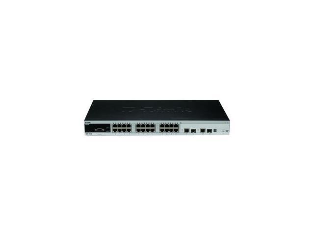 D-Link DES-3528 24-Port Fast Ethernet L2 managed switch - Newegg.com