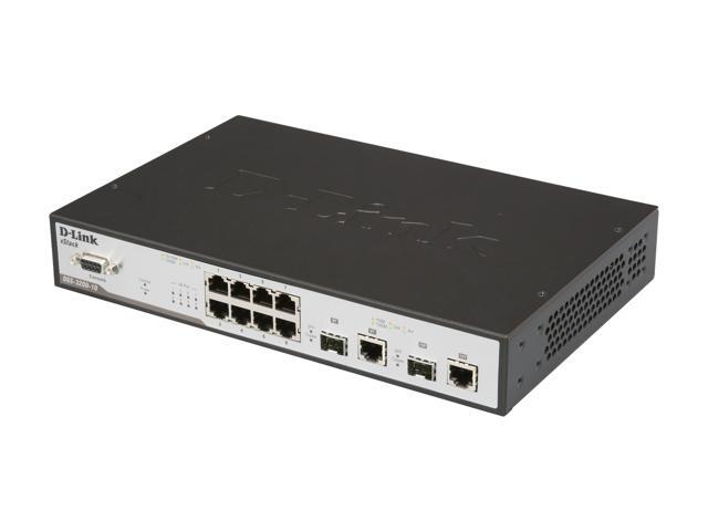 D-Link xStack DGS-3200-10 Managed L2 Switch - Newegg.com