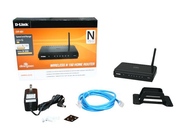 D-Link Home Router (DIR-601), N150 Newegg.com