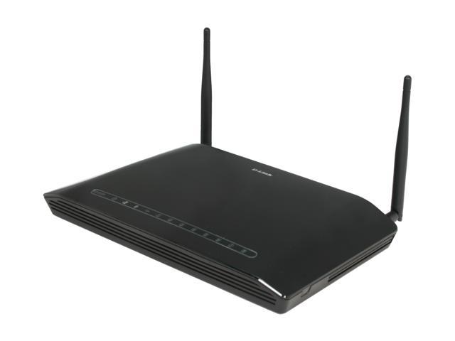 D-Link Wireless 8-Port Router (DIR-632), N300, Fast Ethernet, USB SharePort