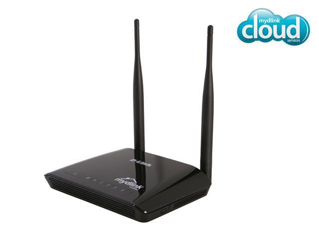 Single New D-Link Wireless N 300 Cloud Router DIR-619  