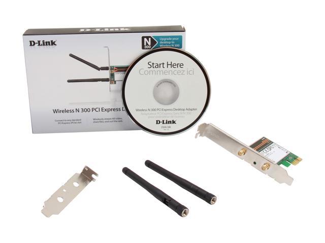 D-Link DWA-548 PCI Express Wireless N300 Desktop Adapter 