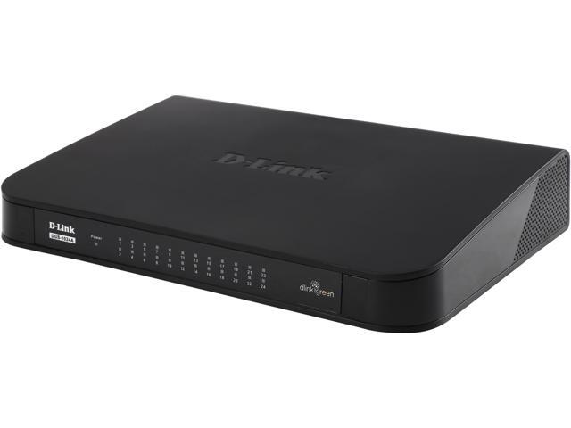 Refurbished: D-Link DGS-1024A DGS-1024A 24-Port Unmanaged Gigabit ...