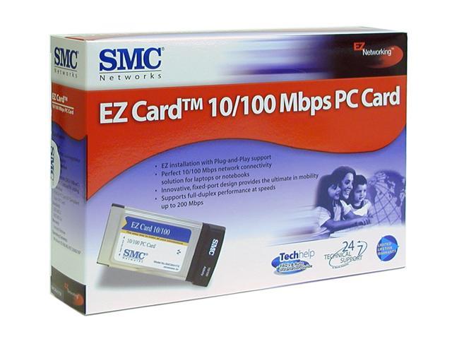 10/100 SMC Networks SMC8041TX EZ Card Fast Ethernet PC Adapter 