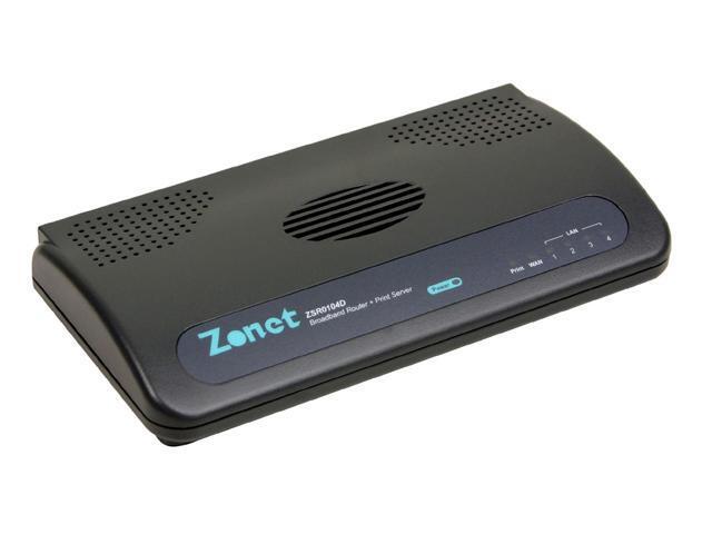 Zonet ZSR0104DE 10/100Mbps Broadband Router - Newegg.ca
