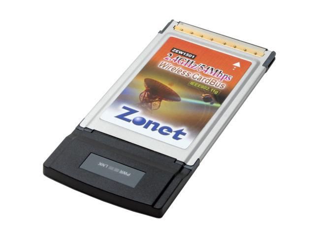 Zonet ZEW1501 802.11g Wireless LAN CardBus Adapter