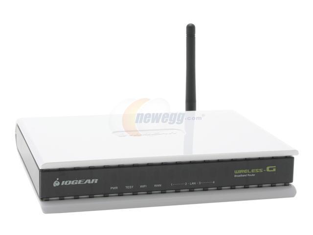 IOGEAR GWA504 Wireless Broadband Router IEEE 802.11b/g