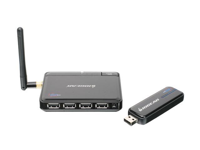 Ødelæggelse Ti inkompetence IOGEAR GUWH104KIT Wireless USB Hub and Adapter Hubs - Newegg.com