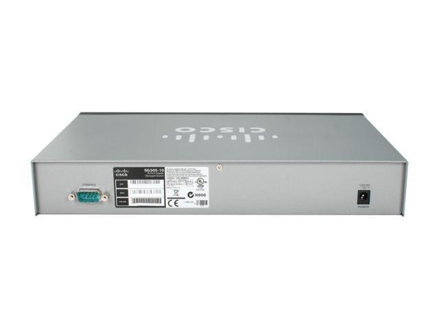 Cisco SG300-10 (SRW2008-K9-NA) 10-port Gigabit Managed Switch - Newegg.com