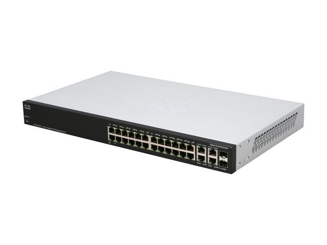 Cisco SG300-28P 28-port Gigabit PoE Managed Switch - Newegg.ca