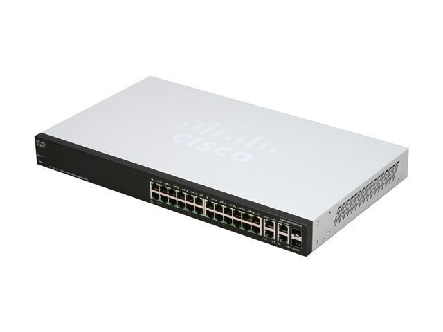 Cisco Small Business SRW224G4-K9-NA Managed Managed Switch with Gigabit Uplinks