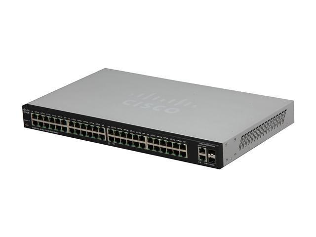 Cisco Small Business 200 Series SLM248GT-NA Smart Switch SF200-48