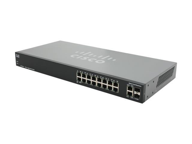 Cisco Small Business 200 Series SLM2016T-NA (SG200-18) Smart Gigabit Switch