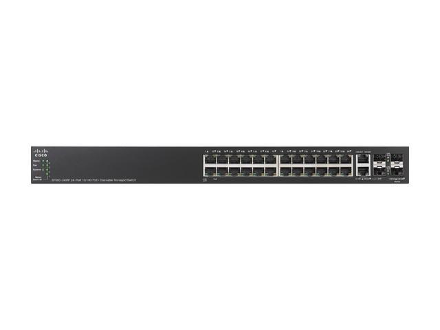Cisco Small Business 500 Series SF500-24MP-K9-NA Switch - Newegg.com
