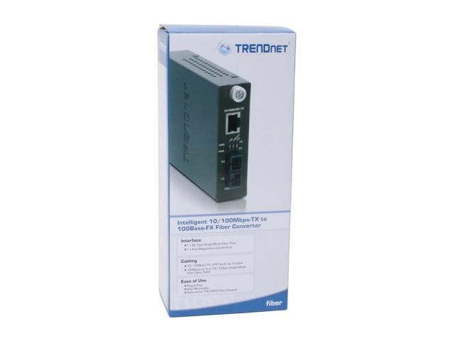 TRENDnet TFC-110S30i Intelligent 10/100Base-TX to 100Base-FX