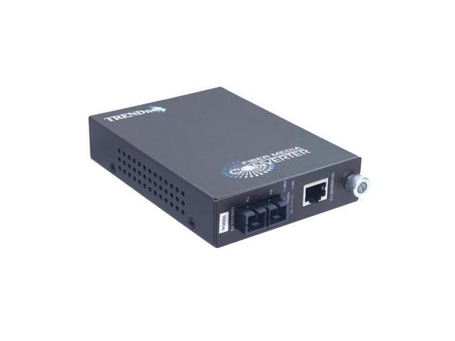 TRENDnet TFC-110S100 Single-Mode Fiber Converter (100Km) with SC-Type ...