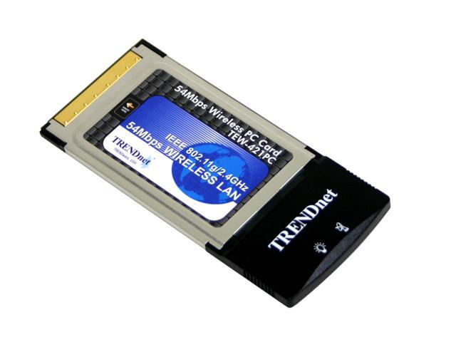 TRENDnet TEW-421PC 802.11g Wireless PC Card