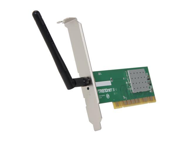 TRENDnet TEW-703PI N150 Wireless Adapter IEEE 802.11b/g/n 32bit PCI 2.1 Up to 150Mbps Wireless Data Rates