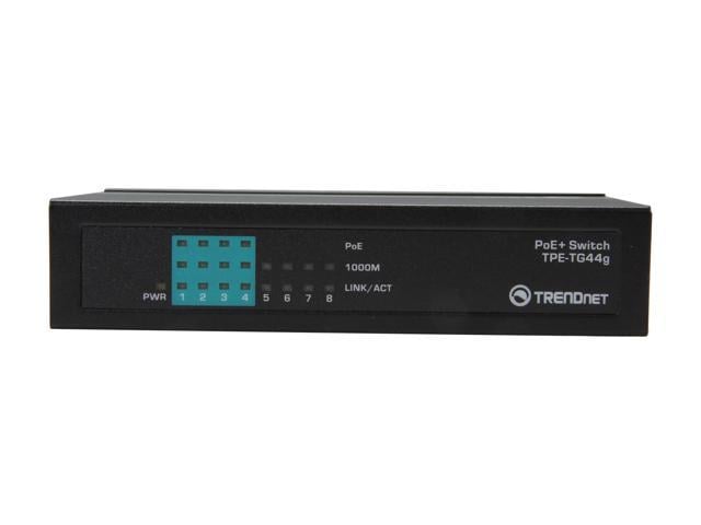 TRENDnet 8-Port Gigabit Full Power Poe+ Switch， 8 x Gigabit PoE+