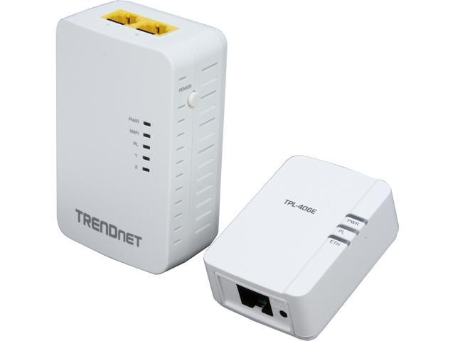 TRENDnet TPL-410APK AV500 Powerline with Wi-Fi N300 Extender Kit