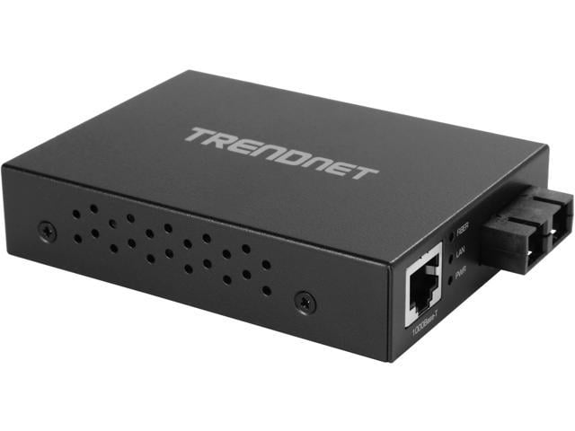 TRENDnet TFC-GMSC 1000Base-T to 1000Base-SX Multi-Mode SC Fiber Converter -  Newegg.com