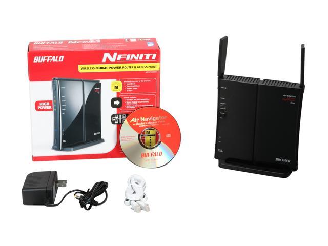 Profeti Forpustet Anholdelse BUFFALO AirStation HighPower N300 Gigabit Wireless Router - Newegg.com