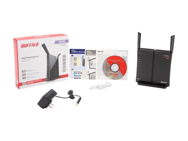 Buffalo Airstation Highpower N300 Gigabit Wireless Router Wzr 300hp Newegg Com