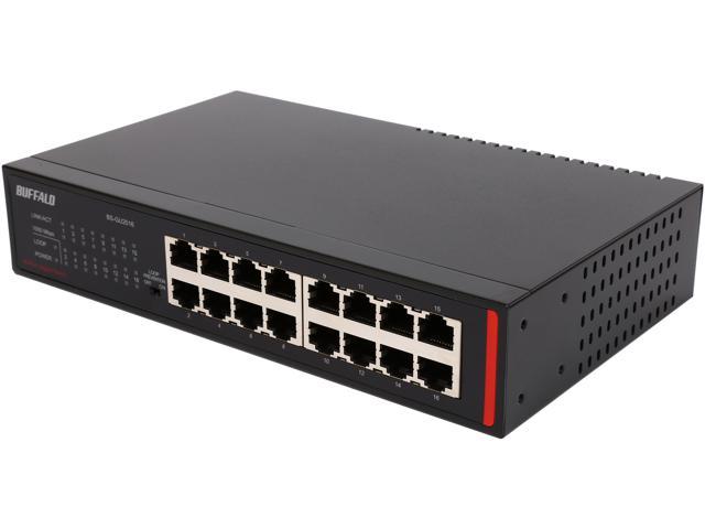 Buffalo 16-Port Desktop/Rackmount Gigabit Green Ethernet Switch BS-GU2016