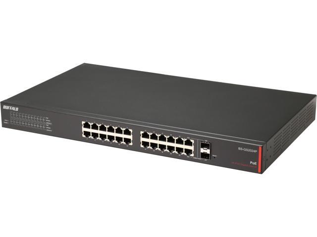 BS-GS2024P 24-Port Gigabit Green Ethernet Web Switch with 2 SFP - Newegg.com