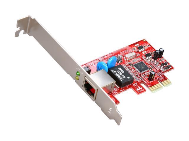 Rosewill RC-401-EX Network Card Gigabit Low Profile 10/100/1000Mbps PCI-Express 1 x RJ45