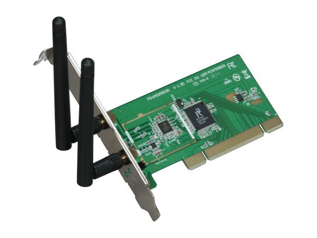 Rosewill RNX-N300 Wireless N Adapter IEEE 802.11b/g/n PCI (1T2R) Up to 300Mbps download and 150 Mbps upload Data Rates/ WPA/WPA2 (AES, 64,128-WEP with shared-key authentication) Cisco CCS V1.0, V2.0 and V3.0 compliant/ Vista/ Win7