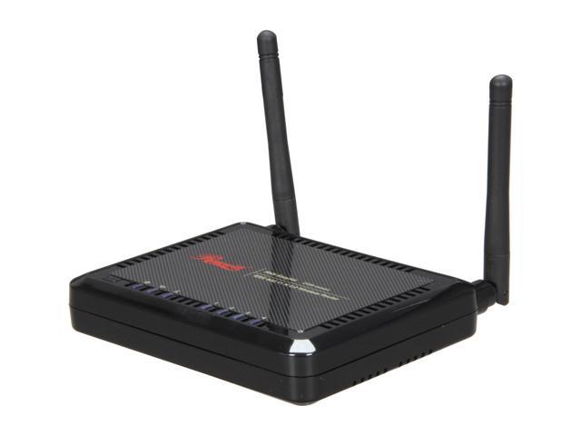 Rosewill RNX-EasyN4 IEEE 802.11b/g/n Wireless-N 2.0 Broadband Router (2T2R) Up to 300Mbps Data Rates/ WPA Personal and Enterprise, WPA2, 64 & 128 bit WEP, PSK, TKIP, AES, WPS Security with 2 dBi Antenna x2