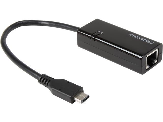 Rosewill RNG-408U USB 3.1 Gen1 Type-C to Gigabit Ethernet Adapter 1 Gbps USB 3.1 Gen 1 Type-C 1 x RJ45