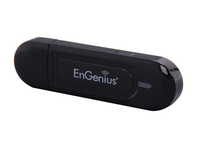 EnGenius EUB600 Dual-Band Wireless-N Adapter IEEE 802.11a/b/g/n USB 2.0 Up to 300+300Mbps Wireless Data Rates