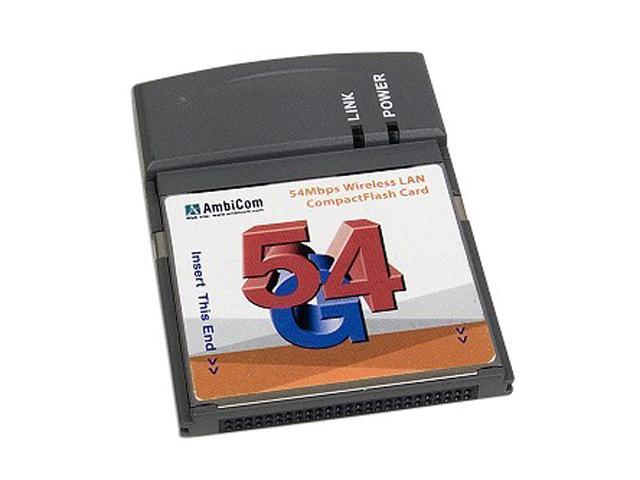 Ambicom Wl54 Cf Wireless Compactflash Card Ieee 802 11b G Compactflash