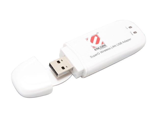 ENCORE ENUWI-SG Wireless Adapter IEEE 802.11b/g USB 2.0 Up to 108Mbps Wireless Data Rates
