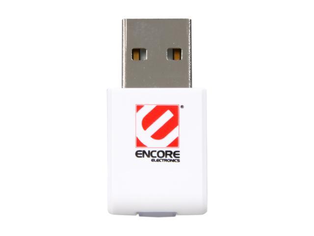 ENCORE ENUWI-N4 Wireless Mini Adapter IEEE 802.11b/g, IEEE 802.11n Draft 2.0 USB 2.0 Up to 150Mbps Wireless Data Rates