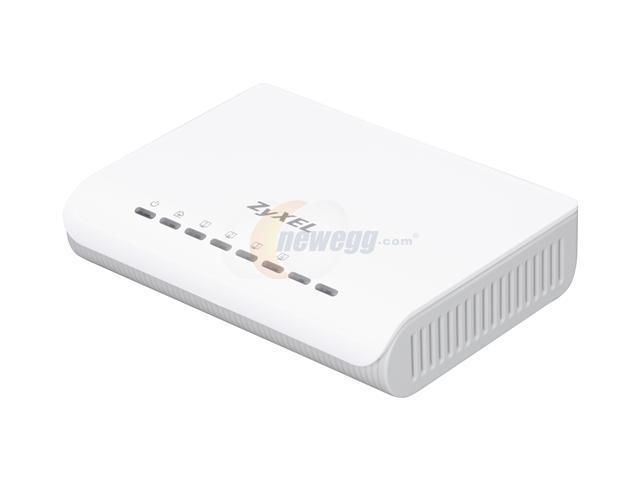 ZyXEL PLA470-SP Powerline HomePlug AV Adapter with Built-In 4-Port 10/100M Switch Up to 200Mbps