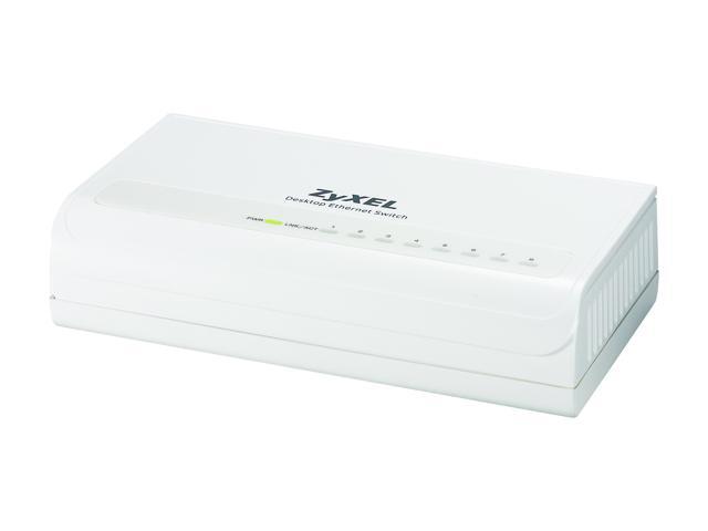 ZyXEL ES-108S Desktop Fast Ethernet Switch - Newegg.com