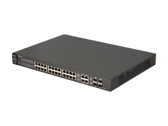 ZyXEL GS1500-24P Managed 24 Port Web Managed Gigabit PoE Switch