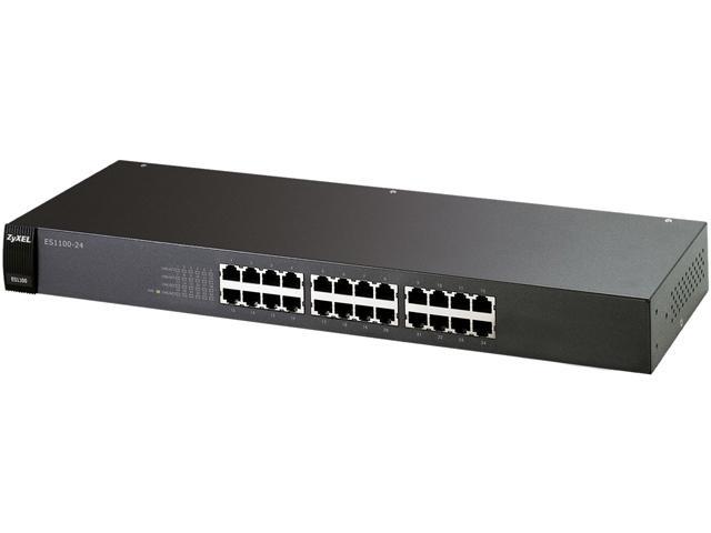 Zyxel ES1100-24 24-Port Unmanaged Fast Ethernet Switch