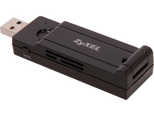 ZyXEL AC240 AC1200 Wireless USB3.0 Adapter IEEE 802.11ac, IEEE 802.11a/b/g/n USB 3.0 Up to 300 or 867Mbps Wireless Data Rates