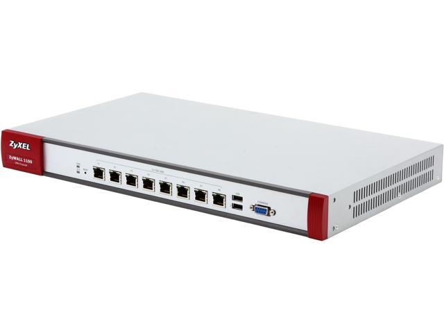 ZyXEL ZYWALL110 High Performance 1GbE SPI/300Mbps VPN Firewall with 100 IPSec and 25 SSL VPN 7 GbE Ports and High Availability