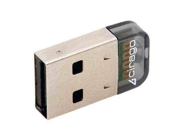 cirago BTA-3210 Micro Bluetooth Dongle USB 2.0 support Bluetooth 2.1
