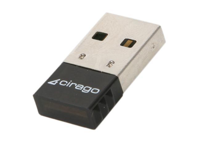 cirago BTA6310 USB 2.0 Micro Bluetooth 3.0 EDR Adapter