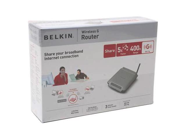 F5D6230-4 Belkin Router Wireless-G DSL/via cavo Gateway 