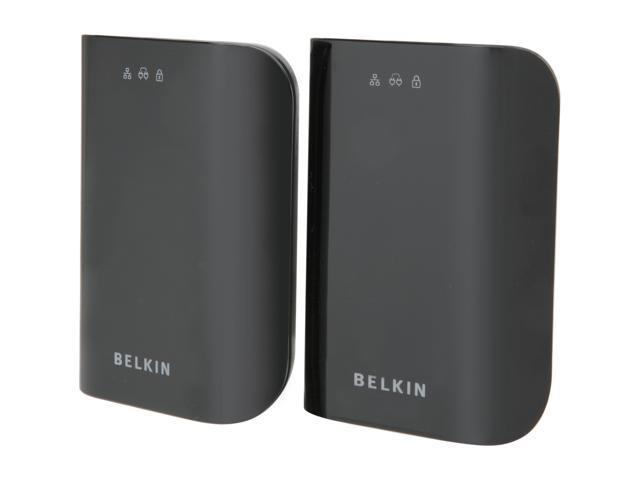 Belkin Belkin Gigabit Powerline HD Starter Kit F5D4076-S v2 UK Plugs Homeplug Adapters 